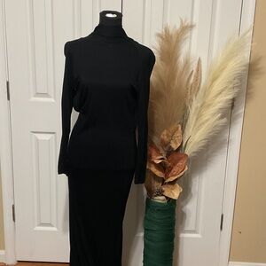 Zara Black Backless Dress